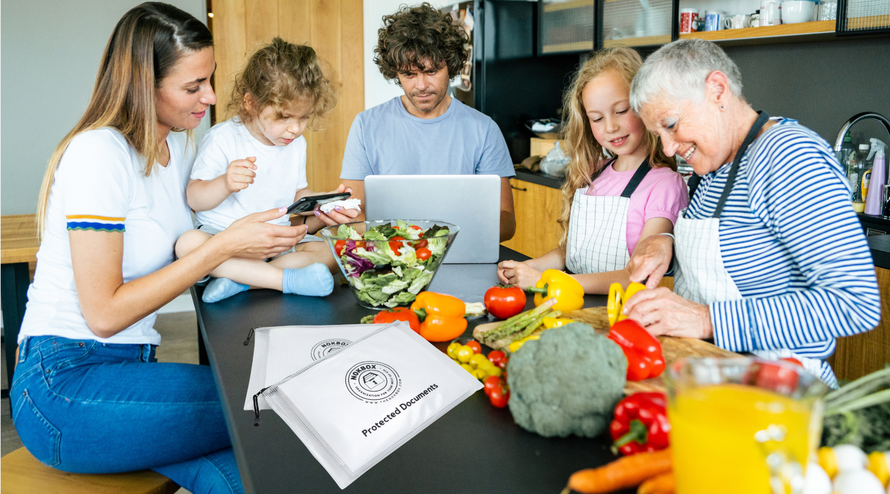 Multi-Generational Family Organization: Keep Everyone on the Same Page With The Nokbox