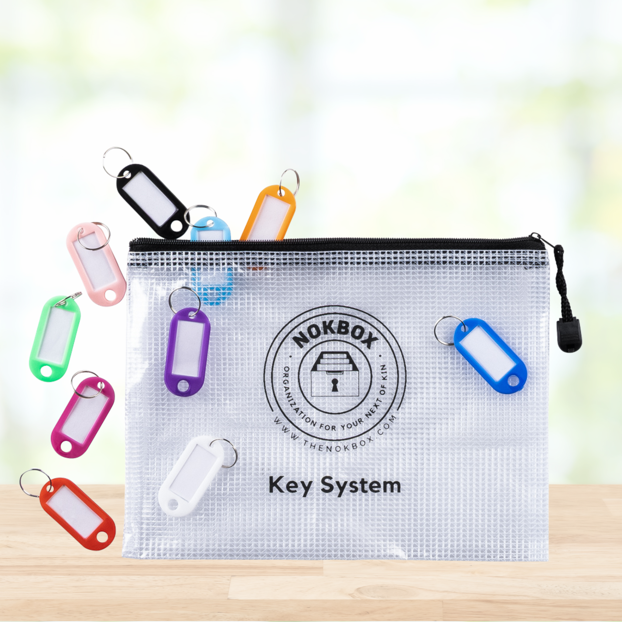 Extra Key Bag & Tags