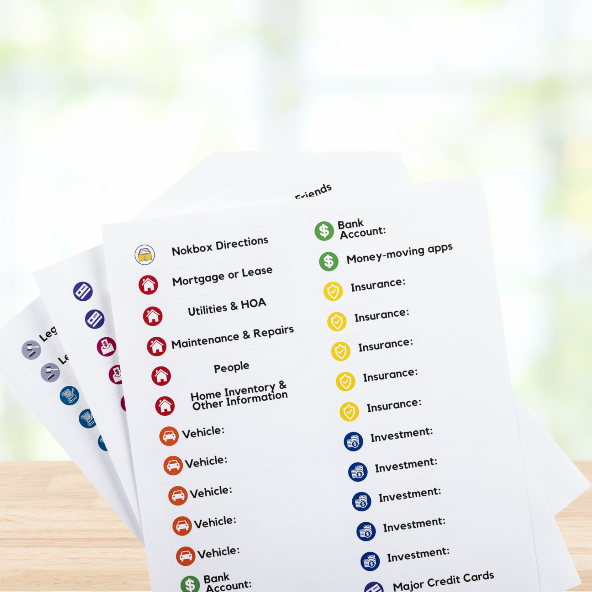 Extra Set of Labels