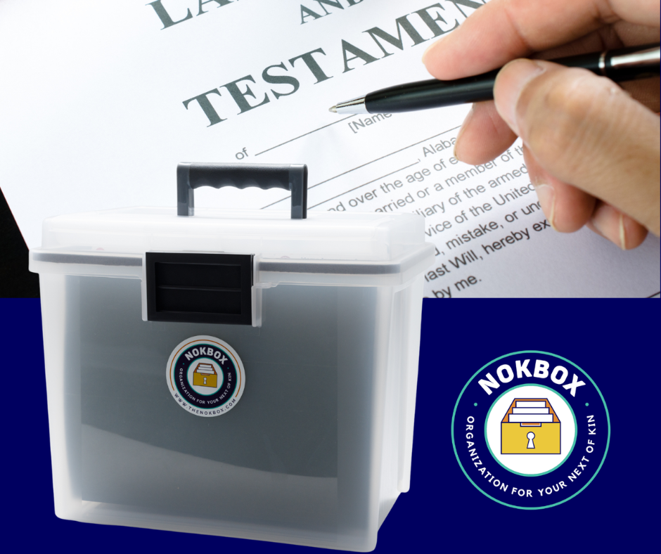 The Original Nokbox™ Plus Estate Planning Package