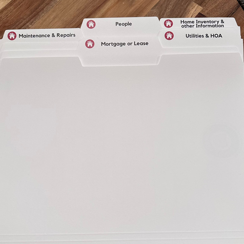 Single Category Folder Pack