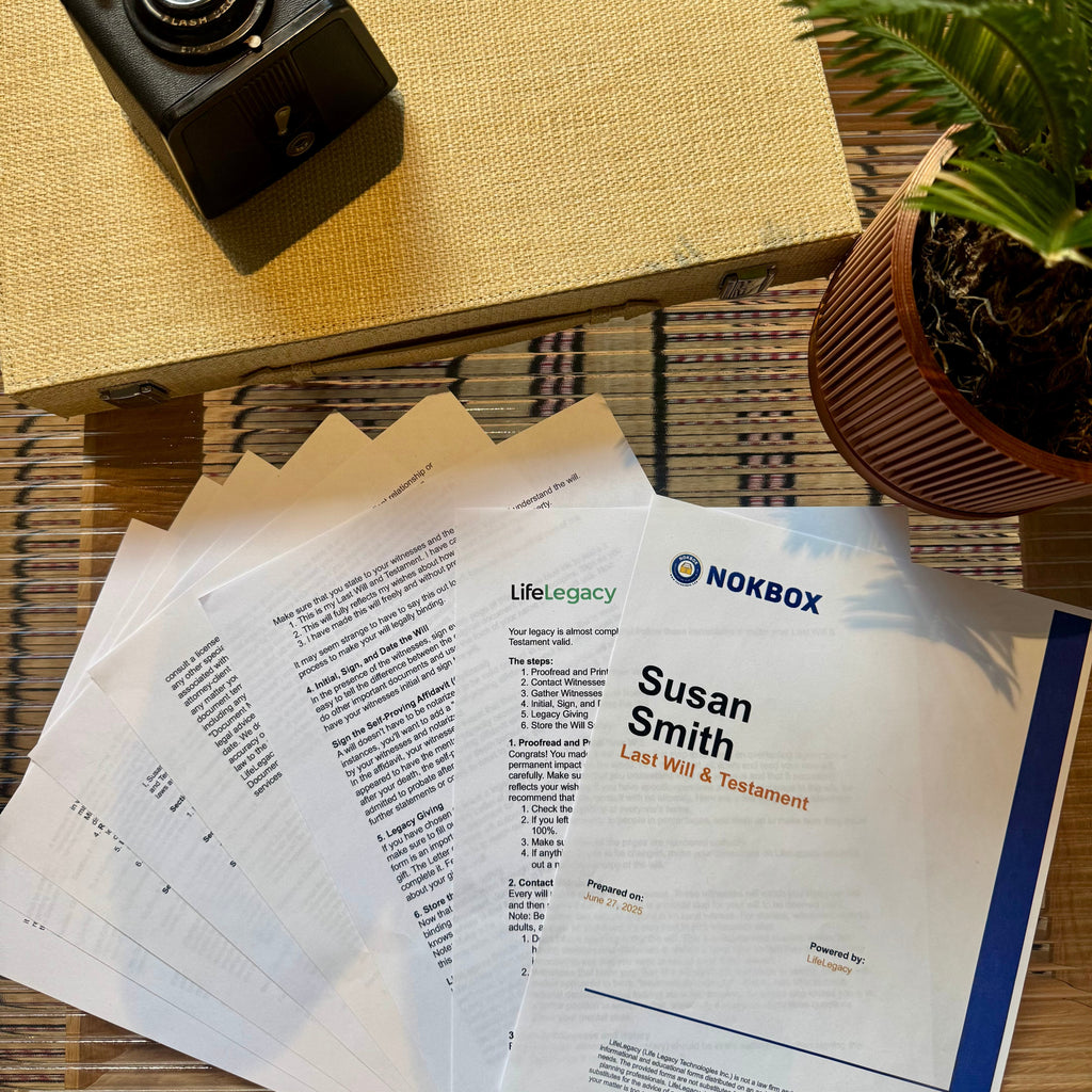The Original Nokbox™ Plus Estate Planning Package