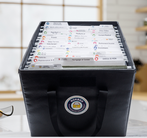 The Nokbox™ Fireproof Plus Estate Planning Package
