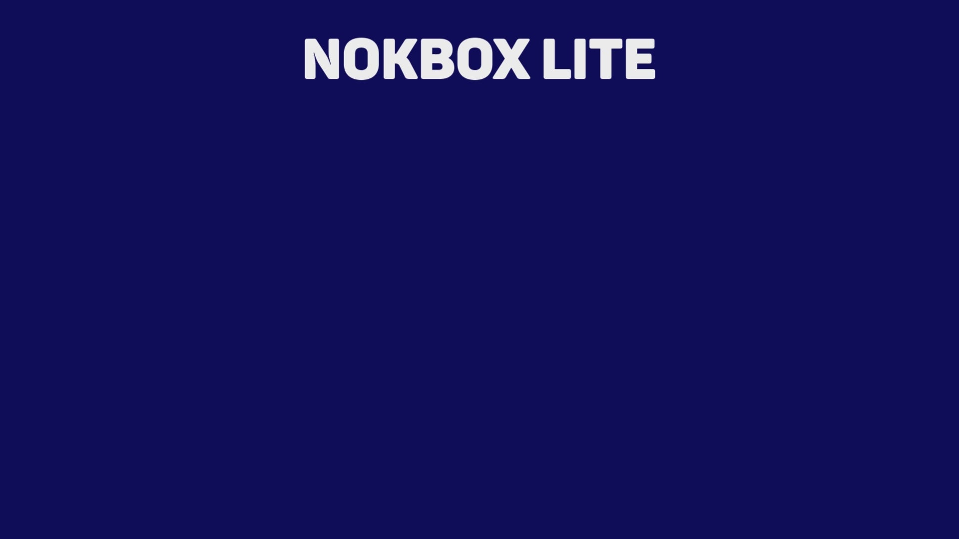 The Nokbox™ Lite